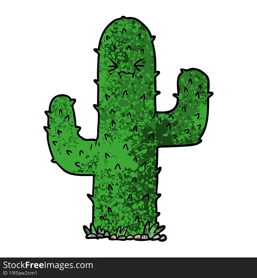 cartoon cactus. cartoon cactus