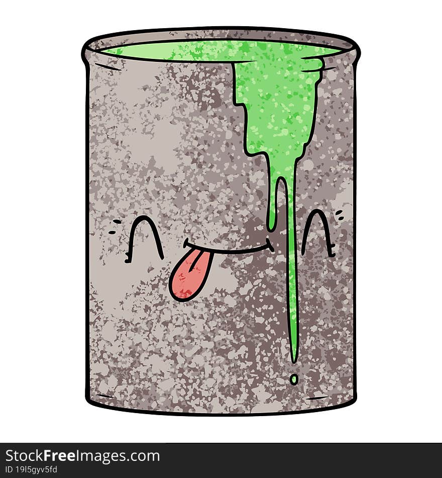 cartoon toxic waste. cartoon toxic waste