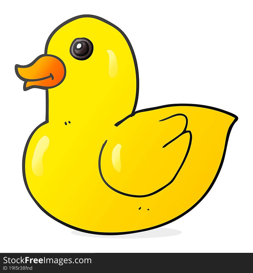 Cartoon Rubber Duck