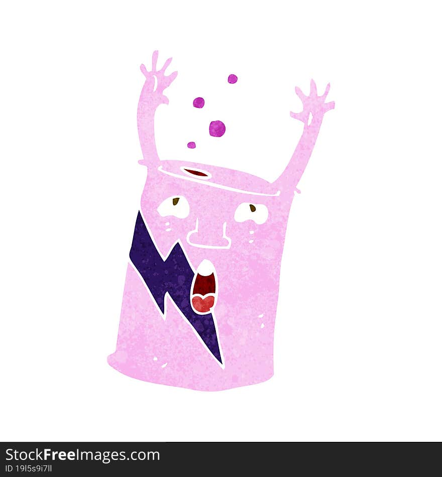 Cartoon Soda Can Character