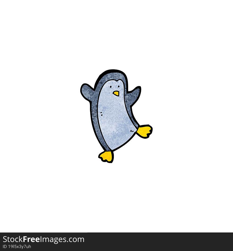 Cute Cartoon Penguin