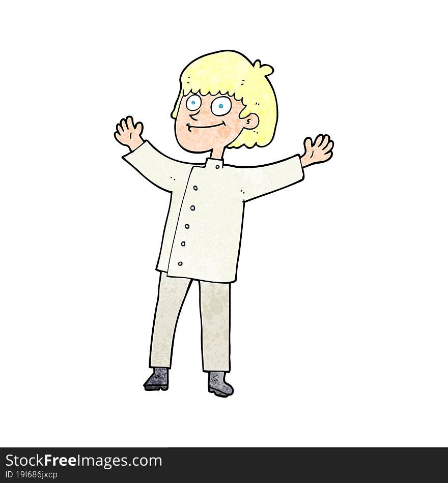 textured cartoon chef