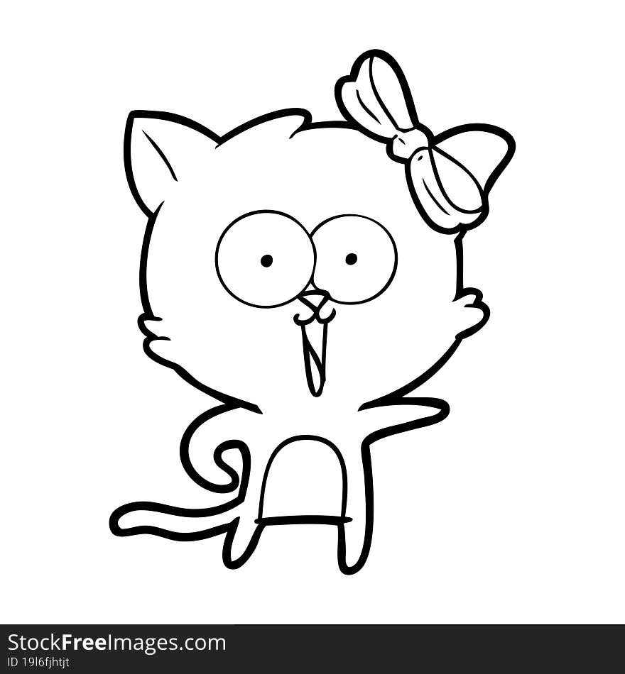 cartoon cat. cartoon cat