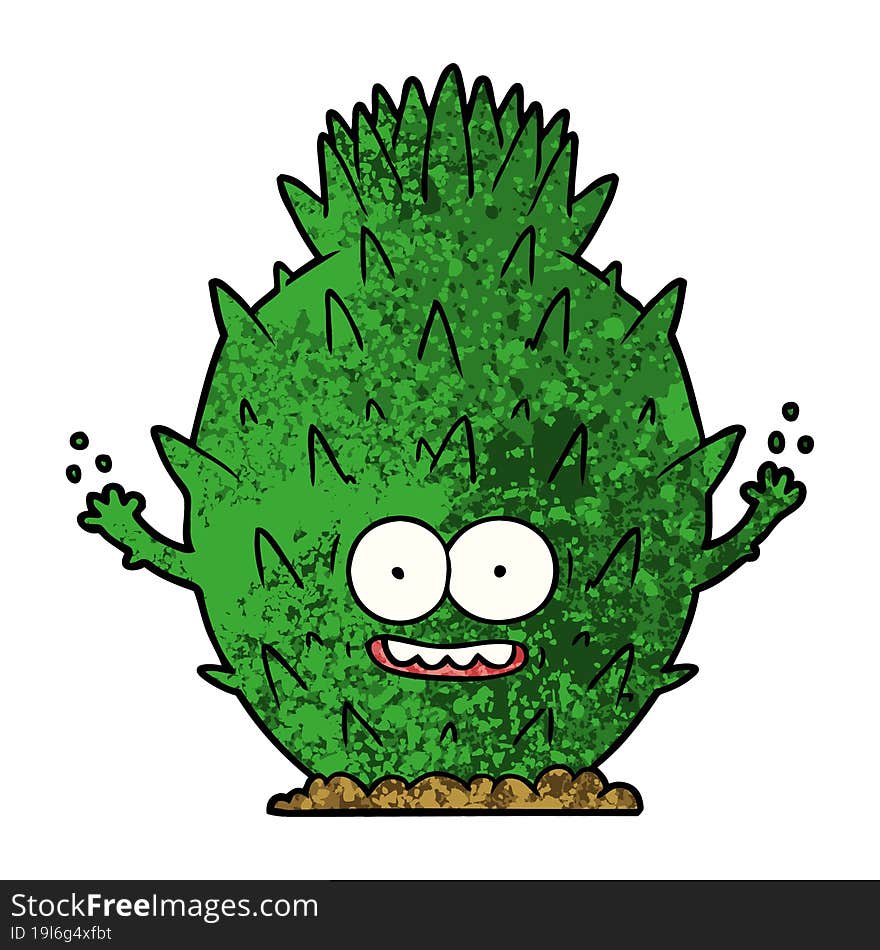 cartoon cactus. cartoon cactus