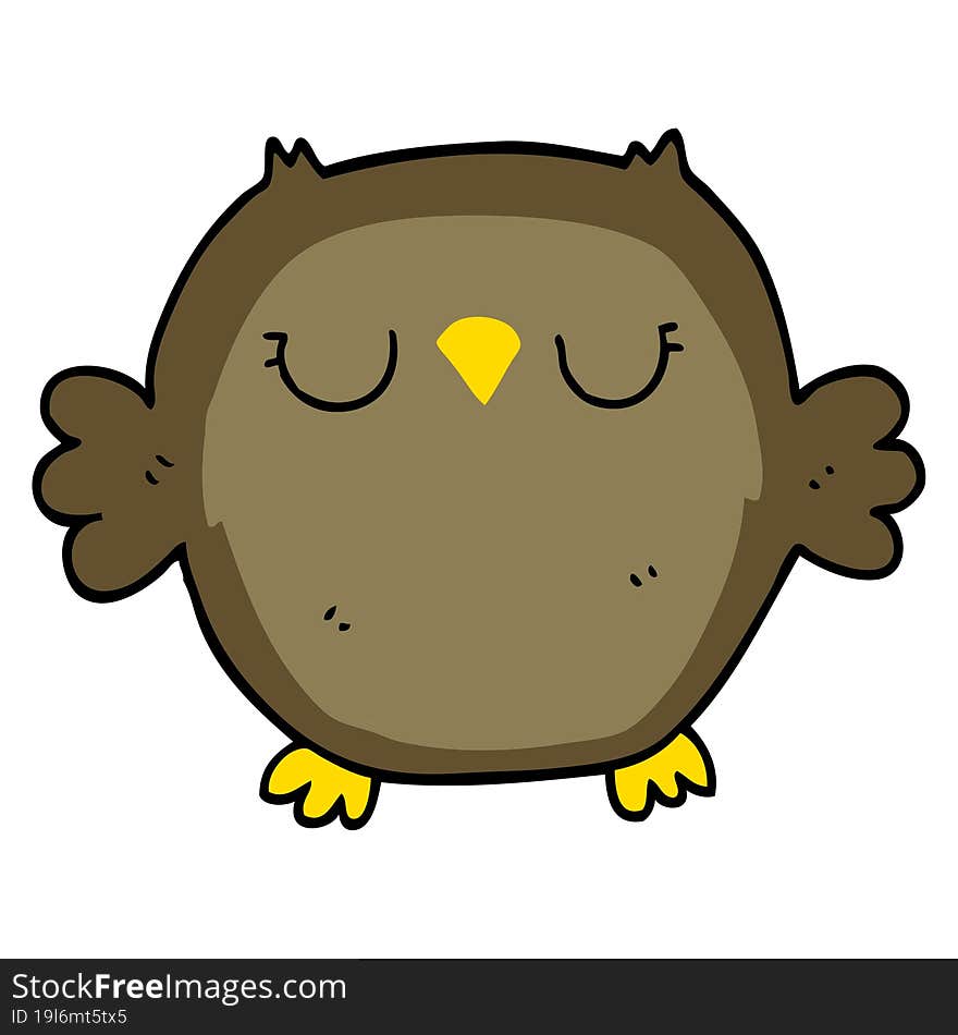 Cartoon Owl