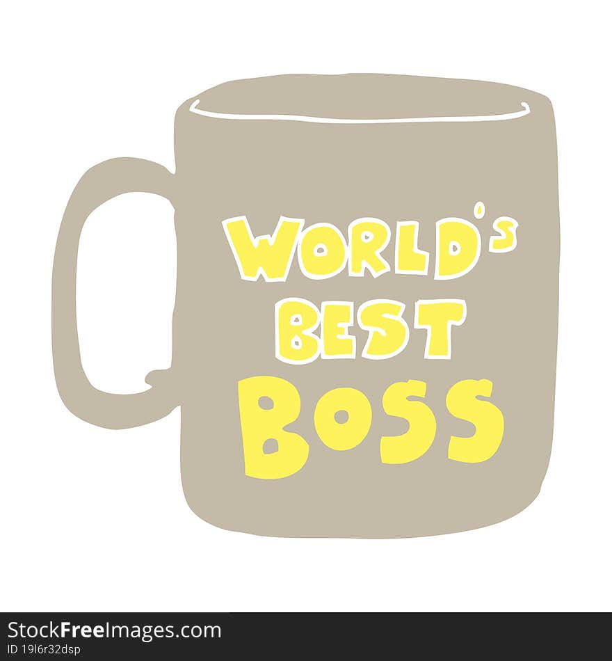 worlds best boss mug