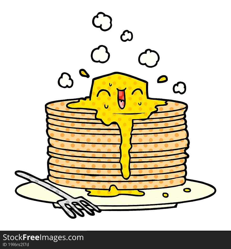 stack of tasty pancakes. stack of tasty pancakes