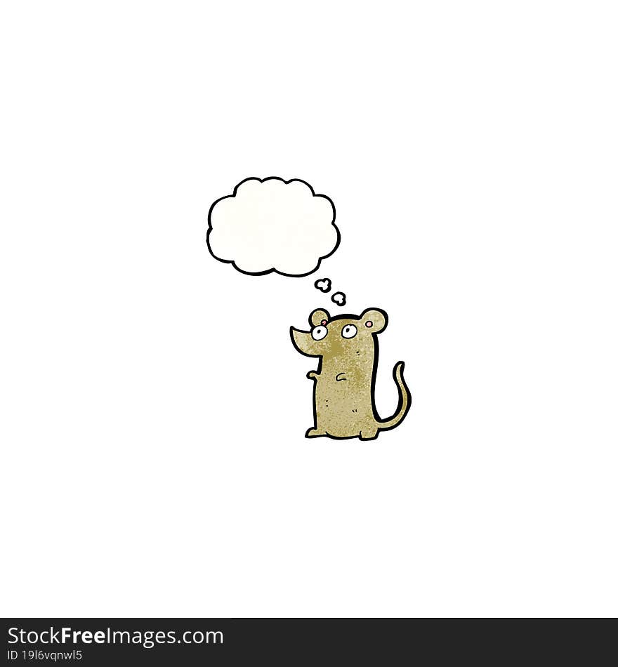 cartoon little mouse