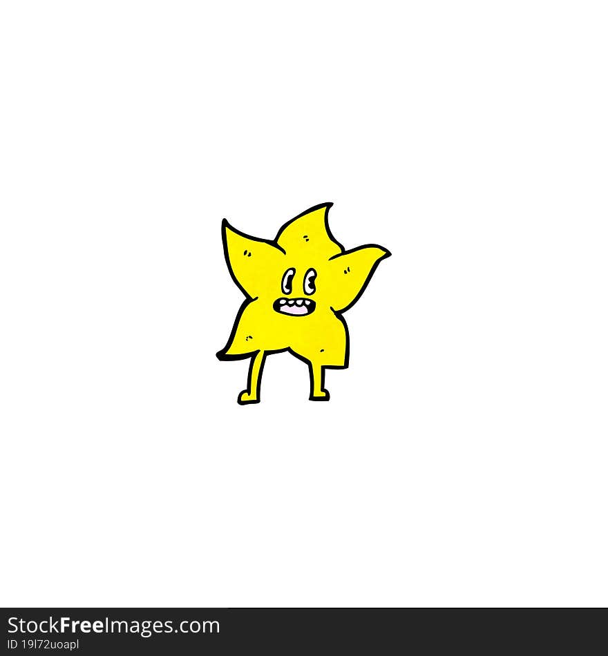 cartoon star