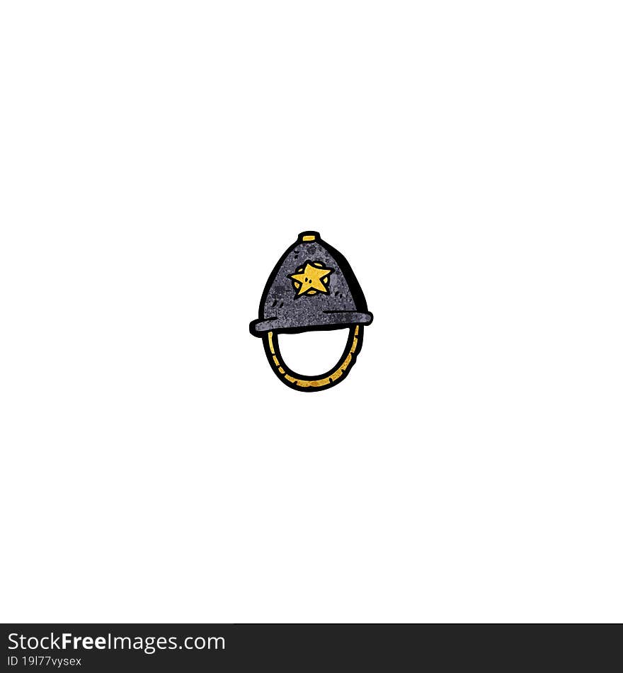 cartoon british helmet