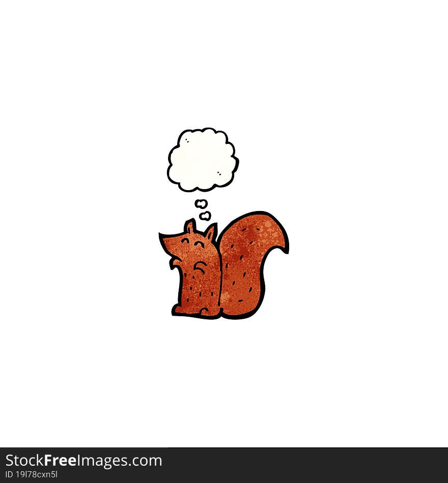 cartoon squirrel