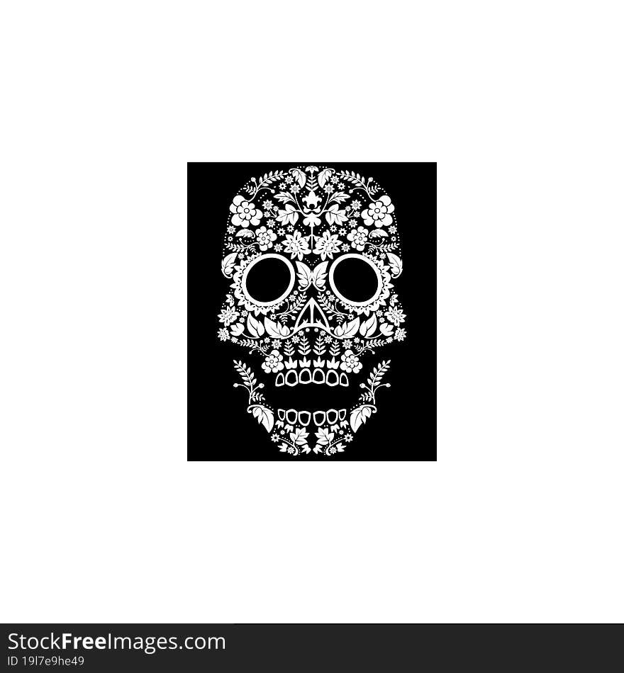 Day Of The Dead Skull