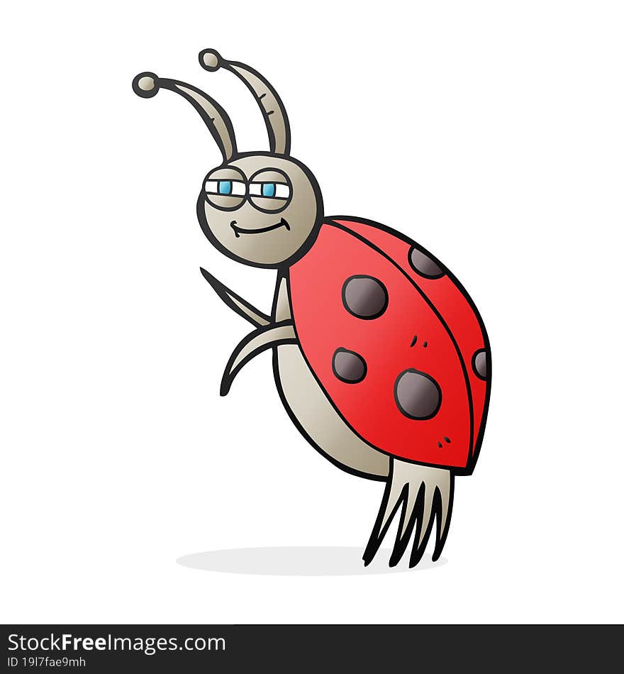 cartoon ladybug