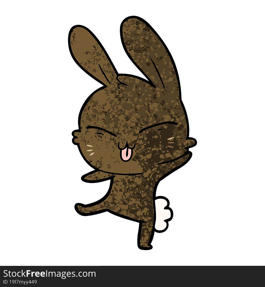 cute cartoon rabbit. cute cartoon rabbit