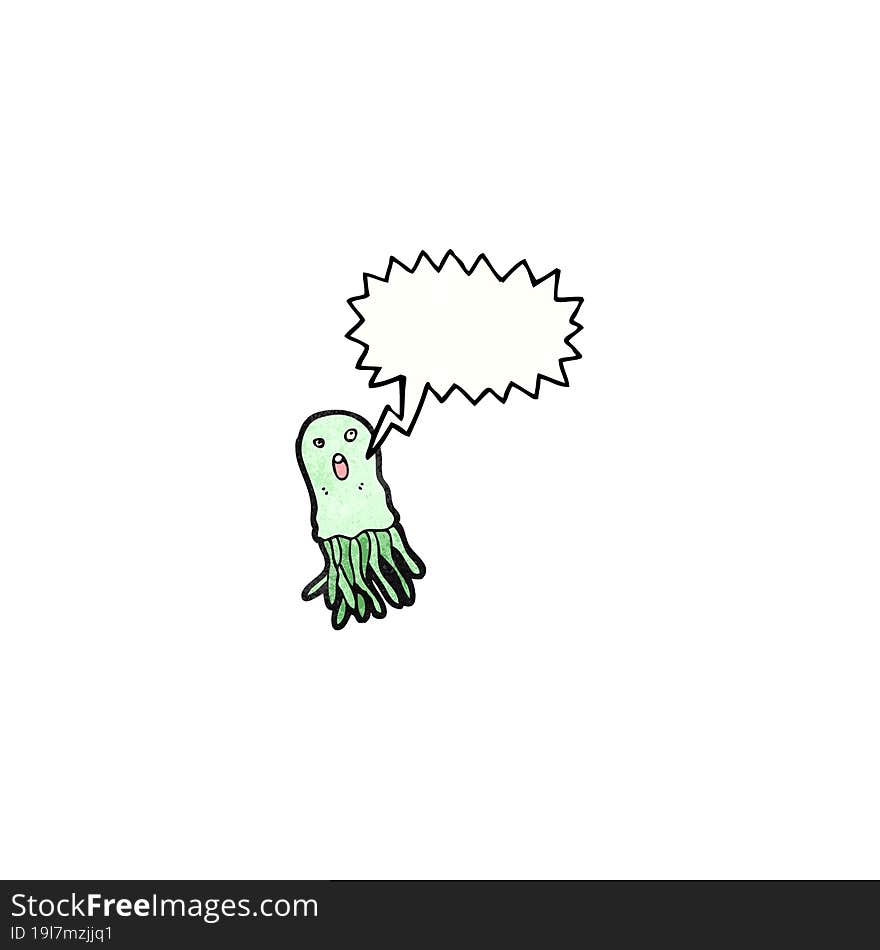 Cartoon Jellyfish