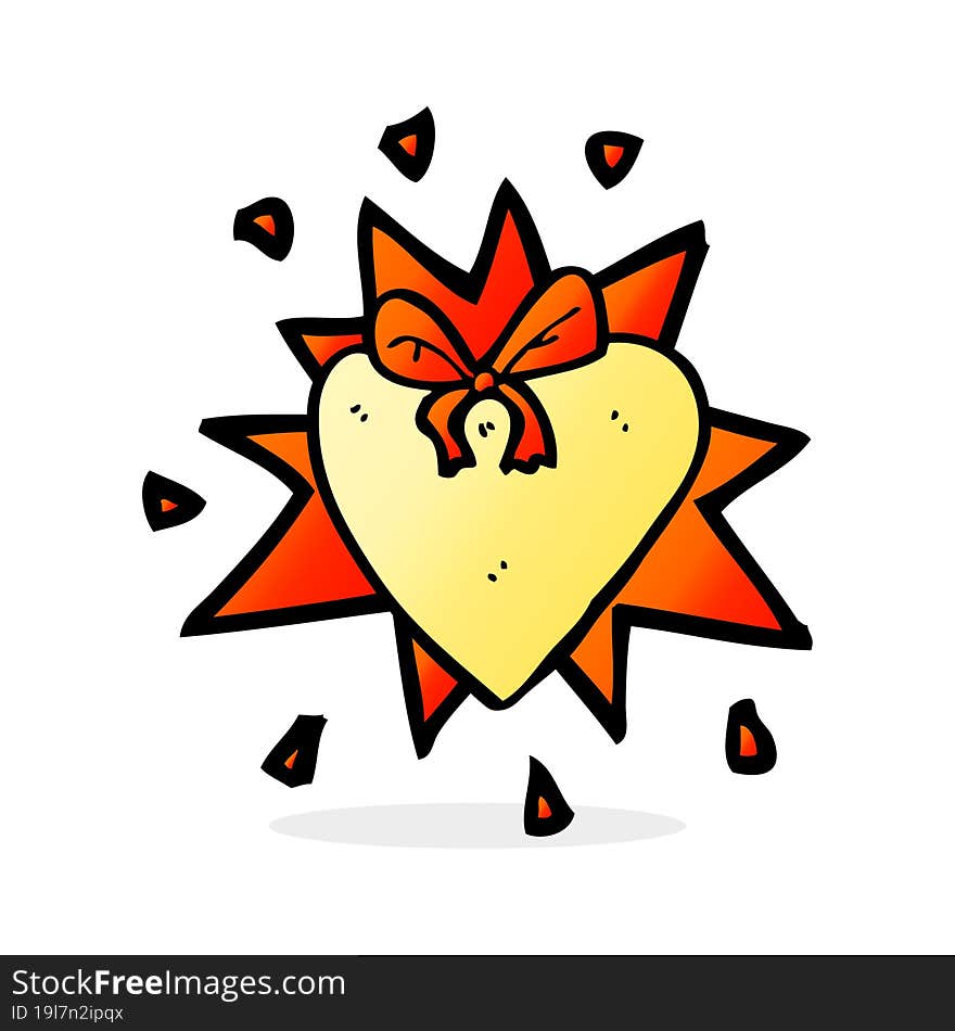 cartoon love heart