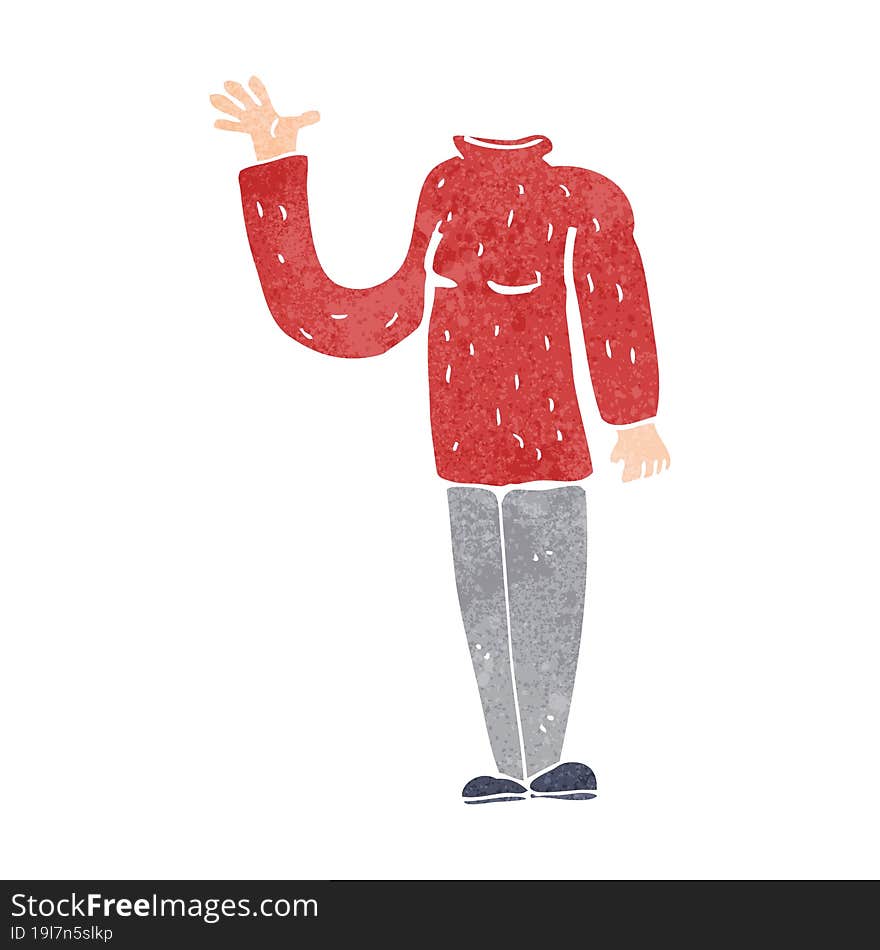 cartoon headless body (mix and match cartoons or add own photo