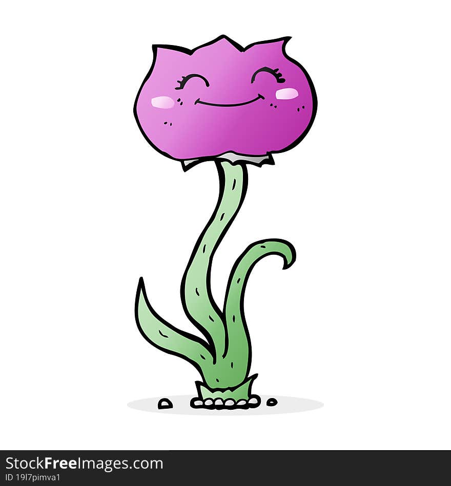 Cartoon Flower