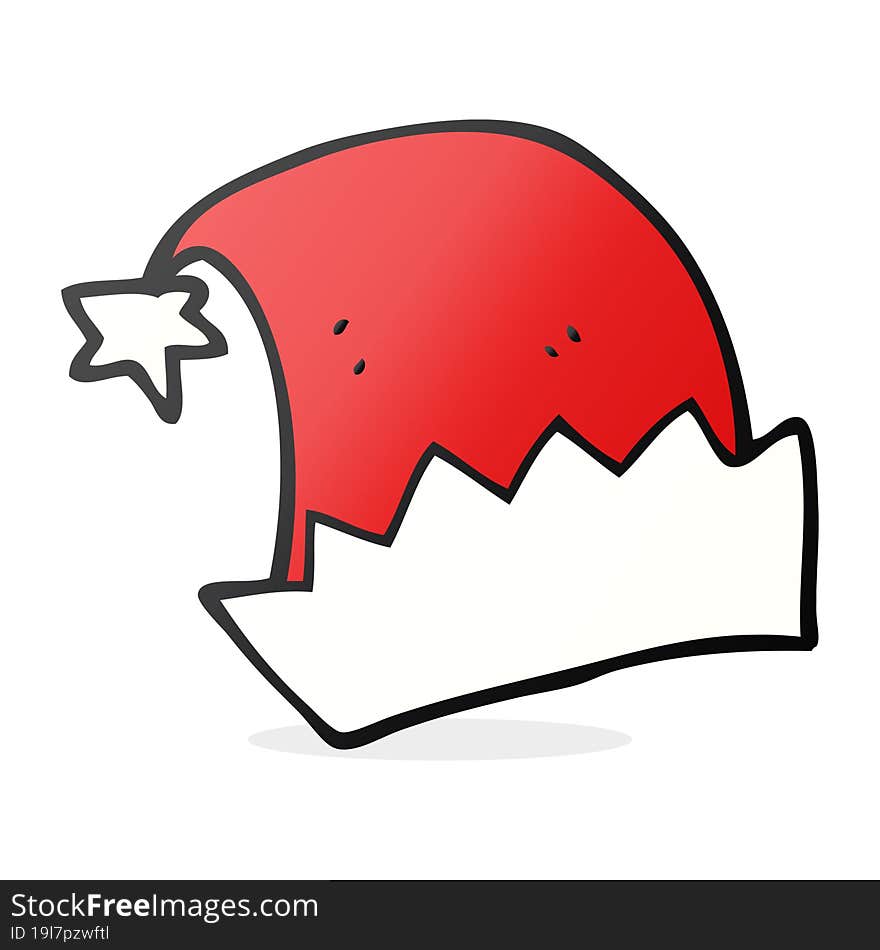 Cartoon Santa Hat