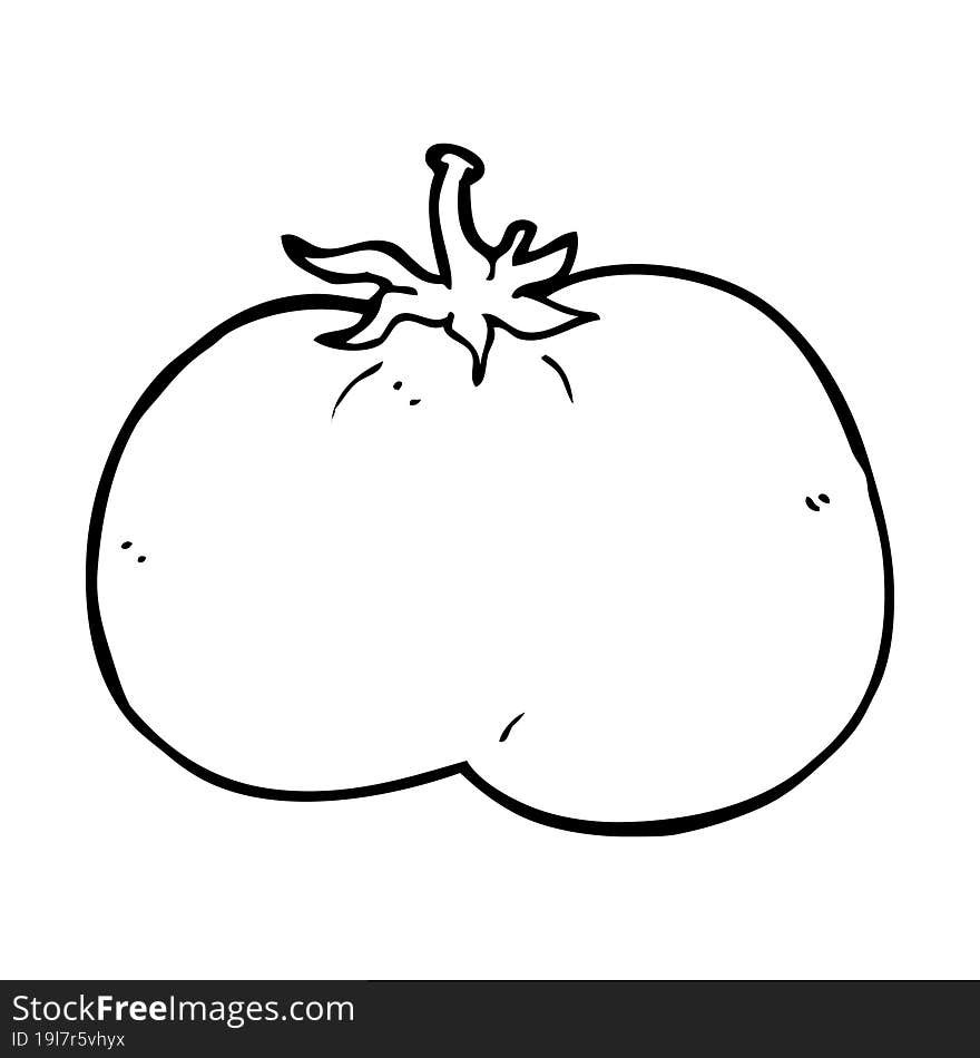 cartoon tomato