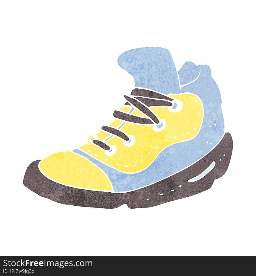 cartoon sneaker