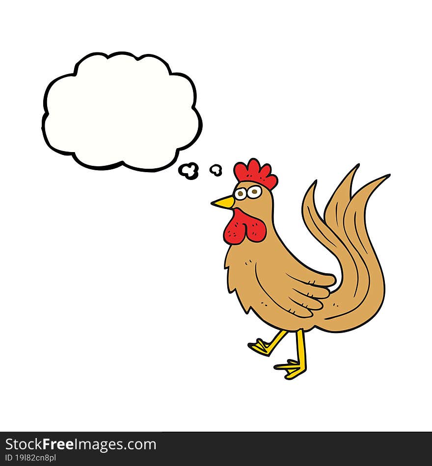 thought bubble cartoon cock