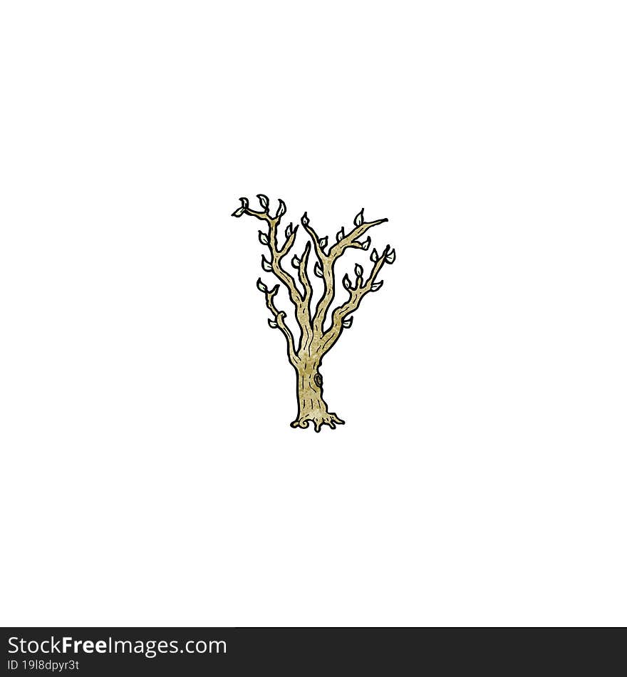 cartoon tree