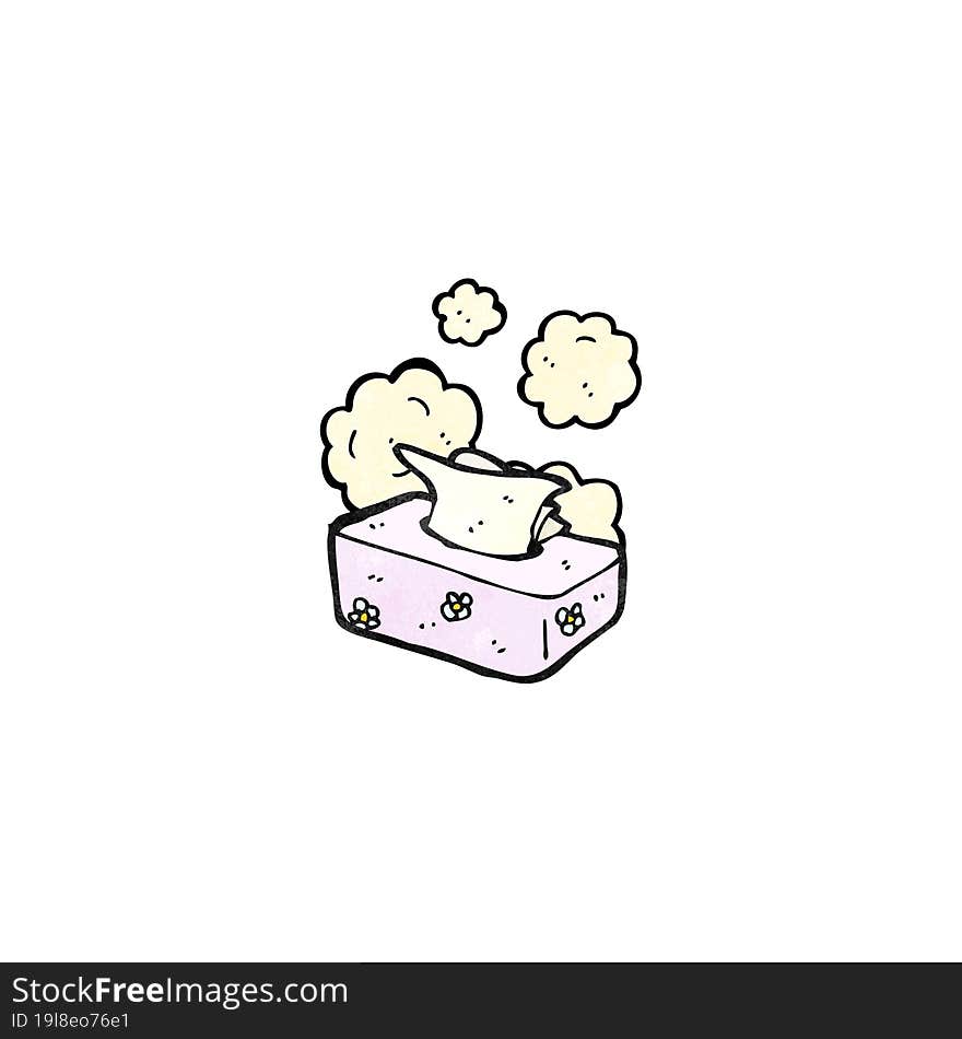 Box Of Tissues Cartoon