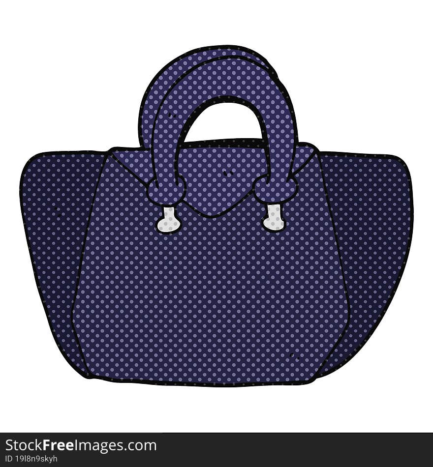 cartoon handbag