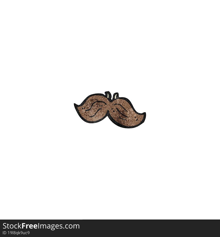 cartoon fake mustache