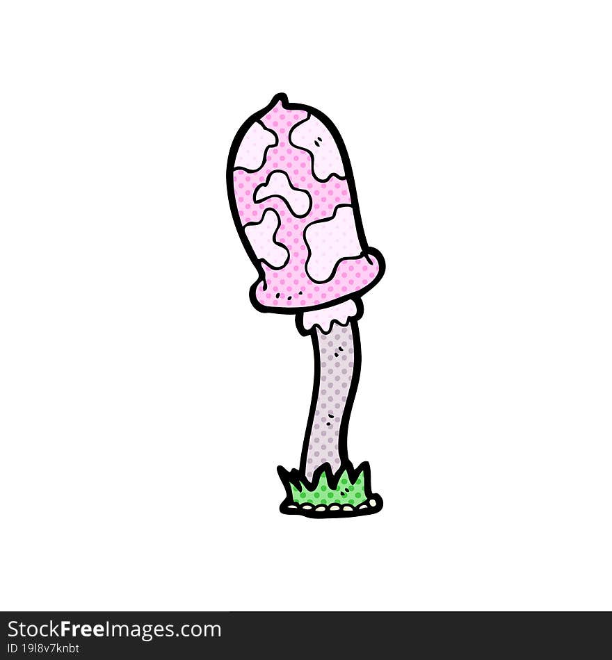 cartoon mushroom