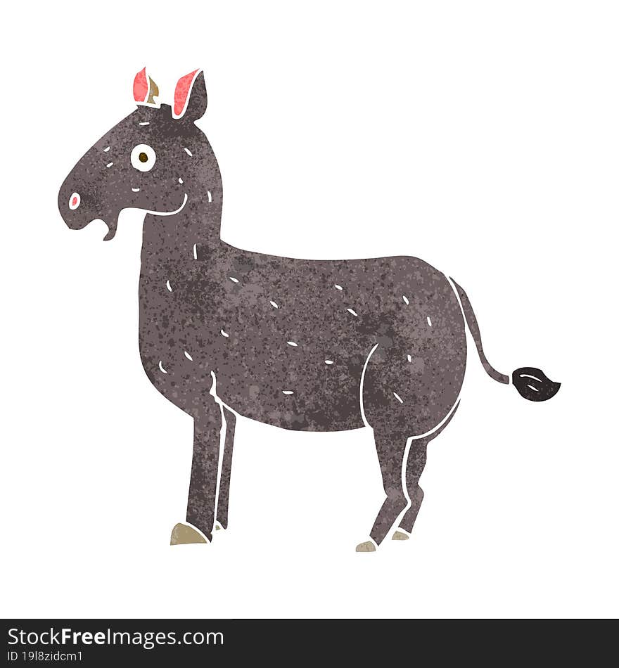 cartoon mule