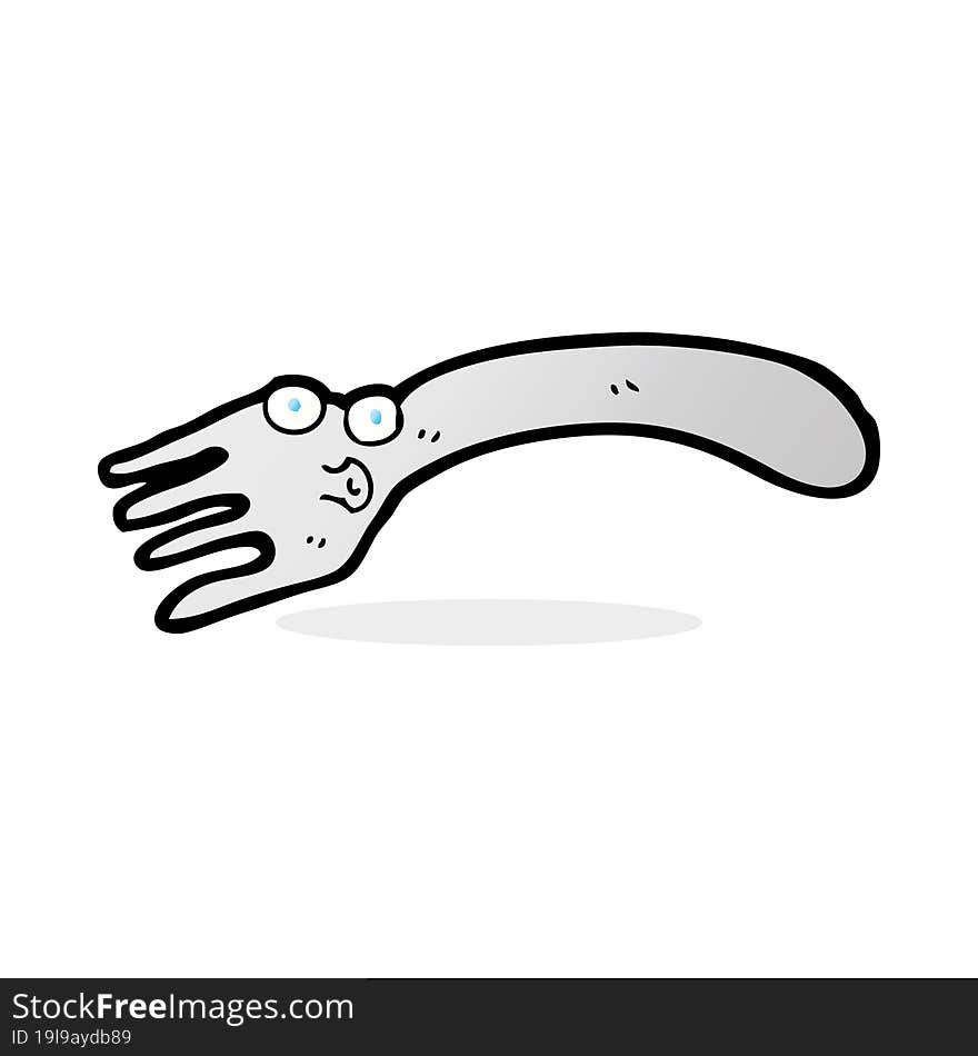 Cartoon Fork