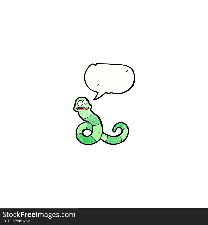 cartoon hissing snake