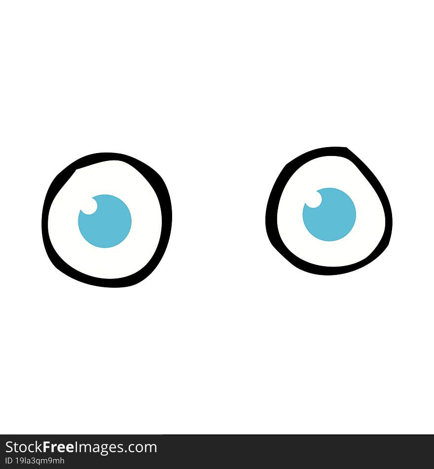 cartoon eyes