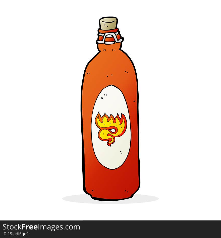 cartoon hot sauce