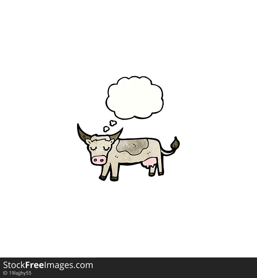 cartoon cow