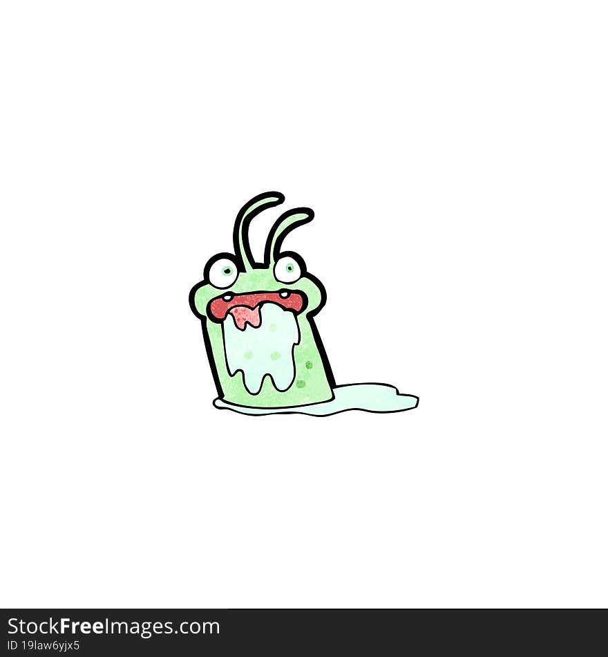 Cartoon Funny Little Alien