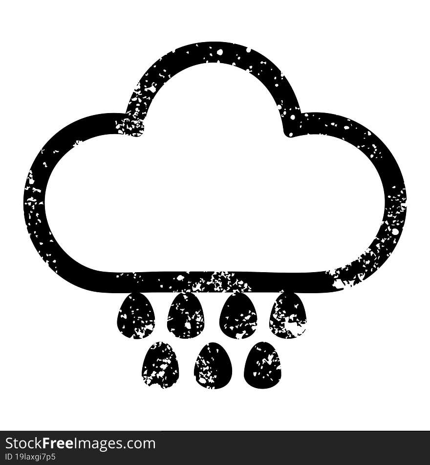 Rain Cloud Icon