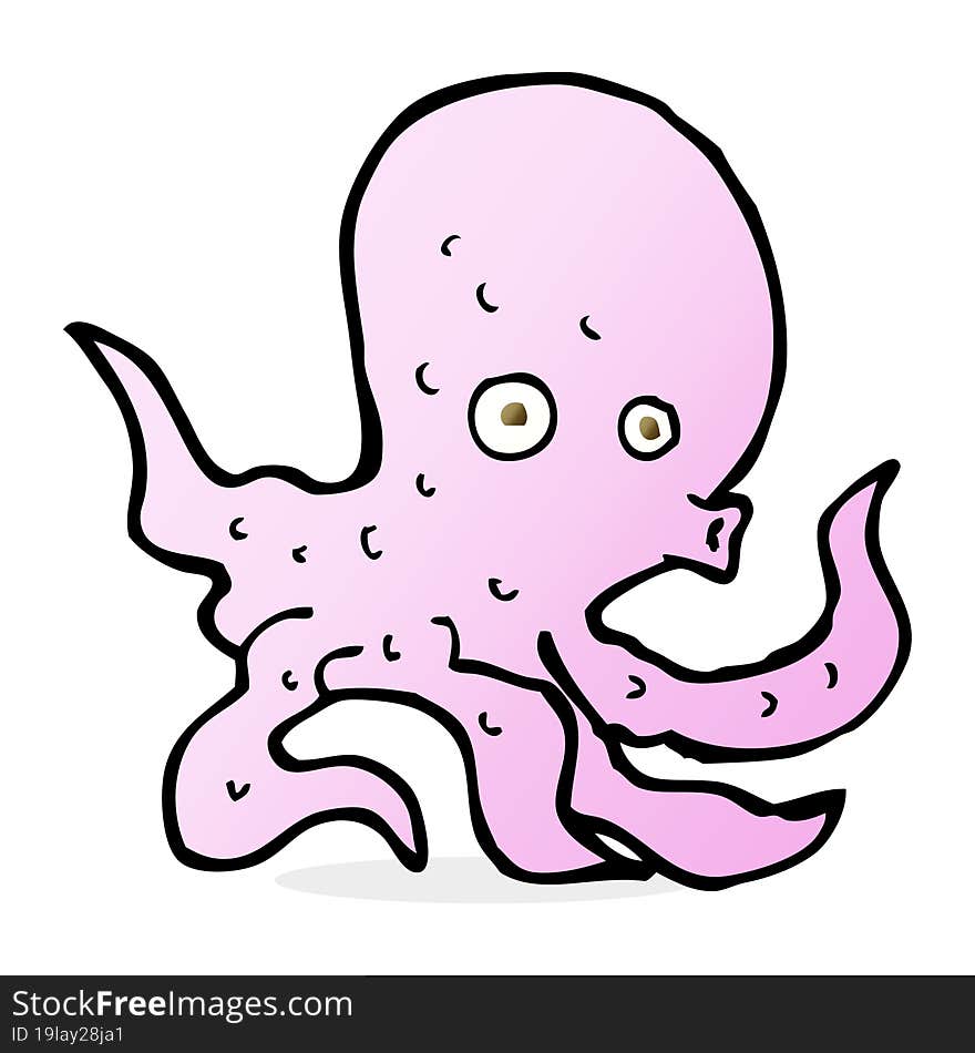 cartoon octopus