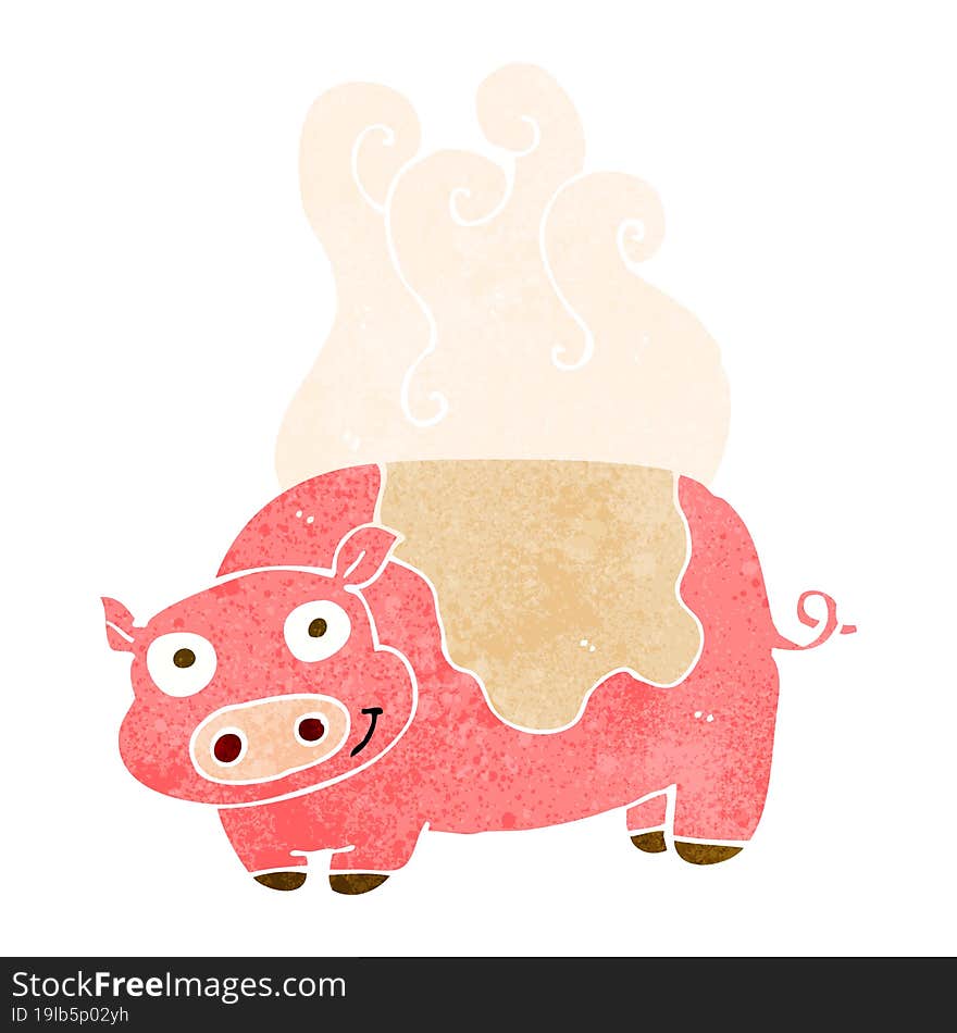 cartoon pig