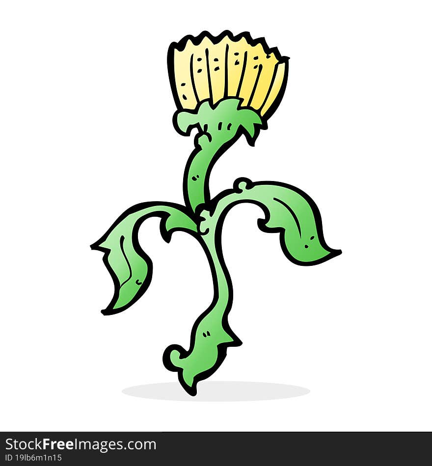 Cartoon Flower