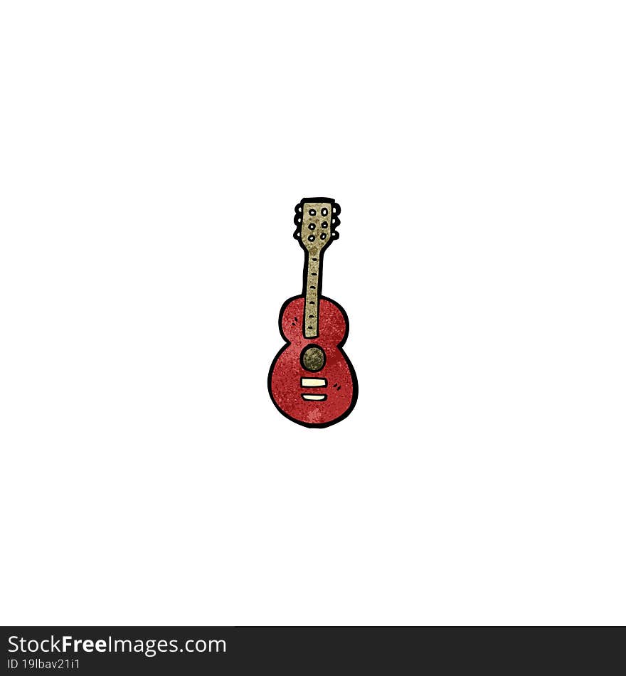 Cartoon Guitar