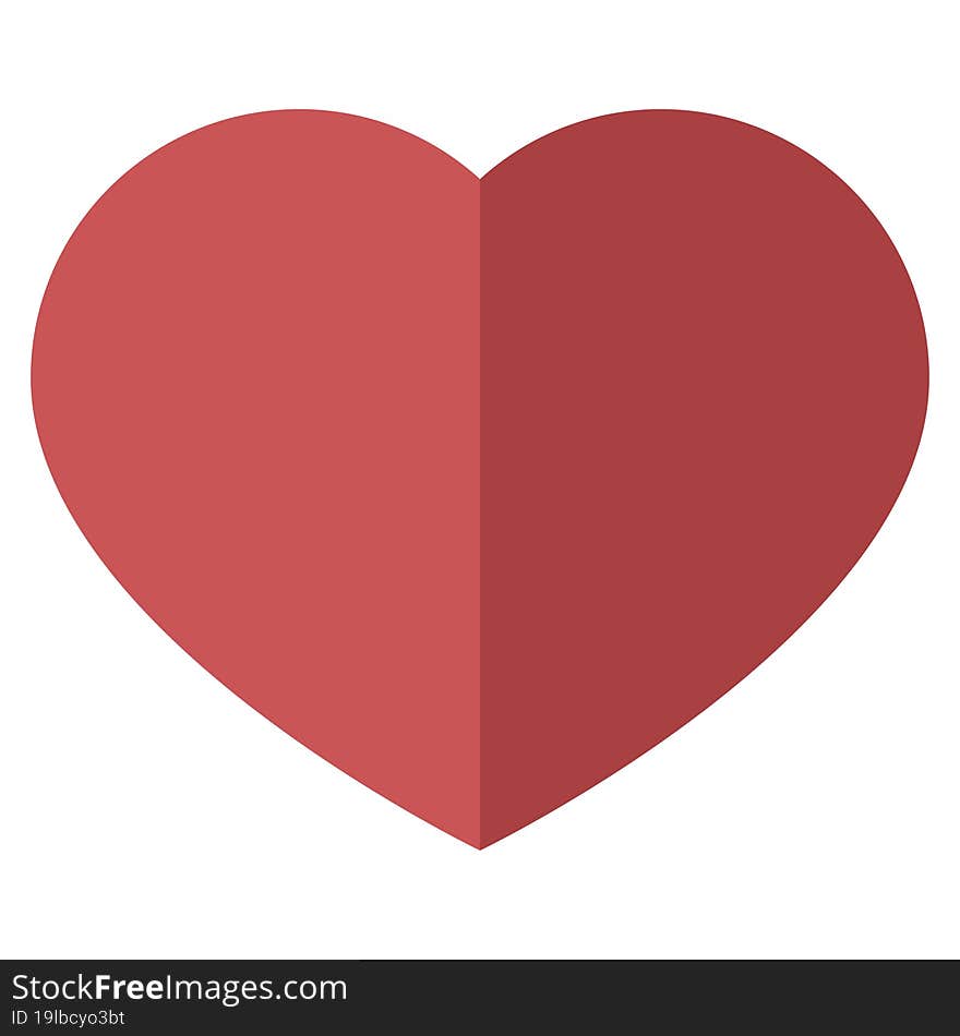 heart symbol graphic icon