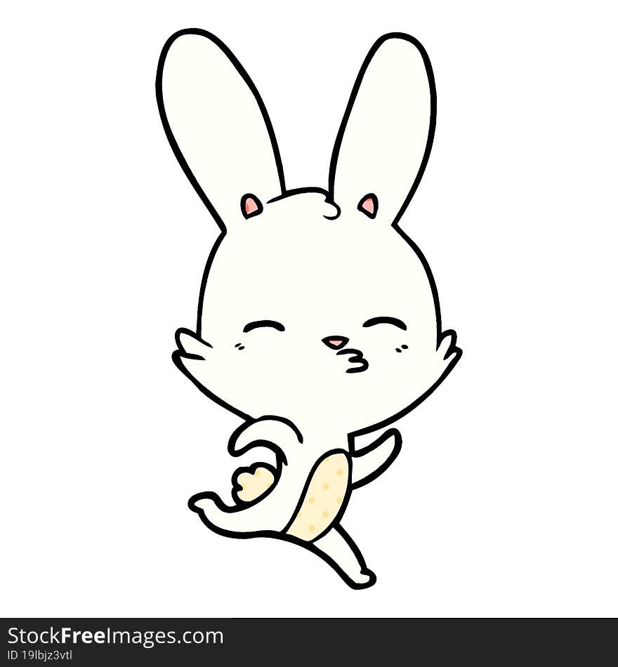 running bunny cartoon. running bunny cartoon