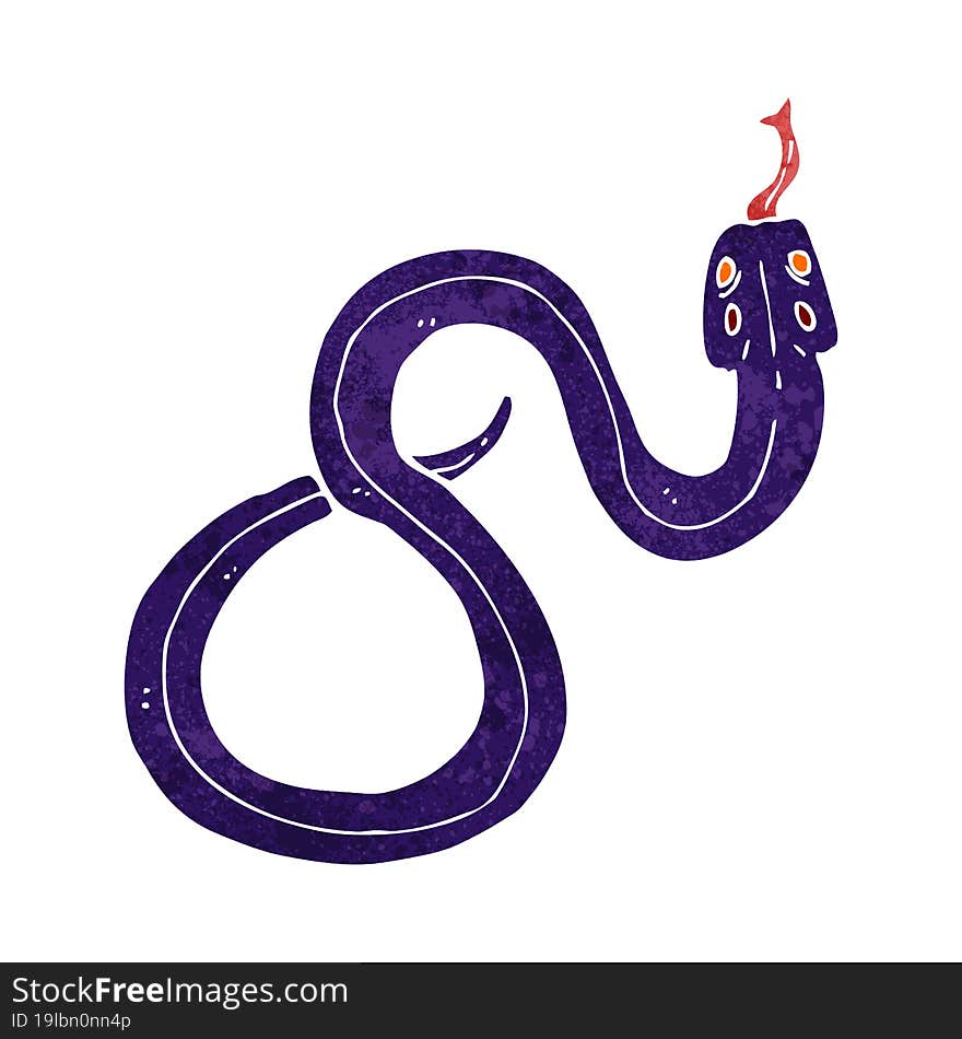 Cartoon Snake