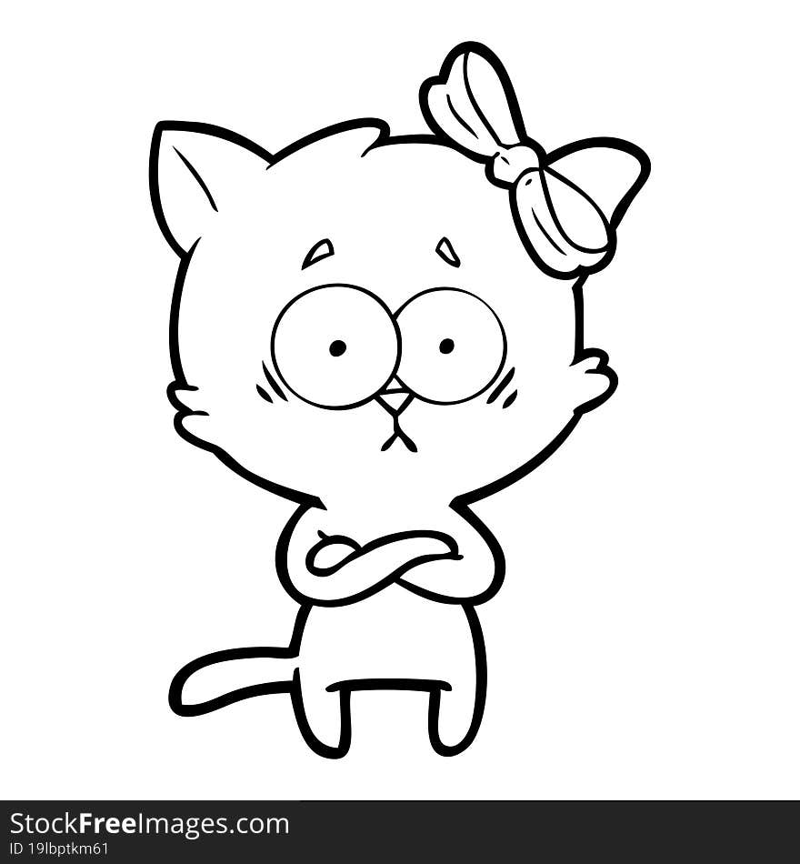 cartoon cat. cartoon cat