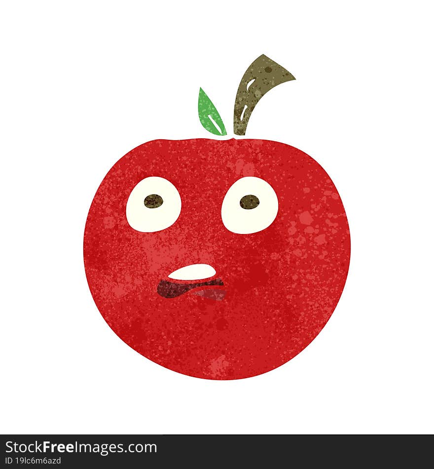 Retro Cartoon Tomato