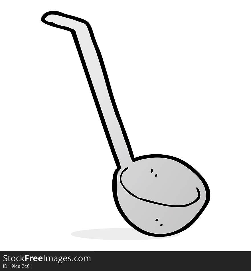 cartoon ladle