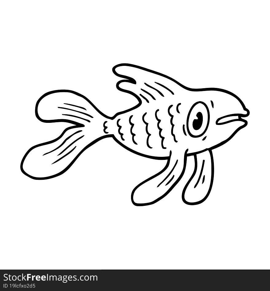 cartoon fish